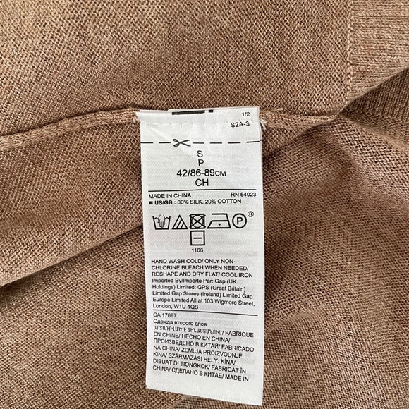 Silk Mix Cardigan by Banana Republic - Picture 7 of 7